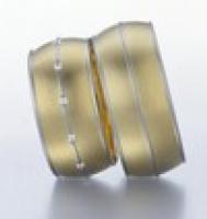Two Tone Wide Ring-Ring on Right